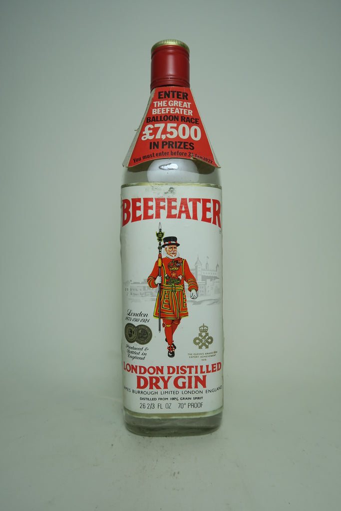 James Burrough's Beefeater London Dry Gin - c. 1976 (40%, 75cl)