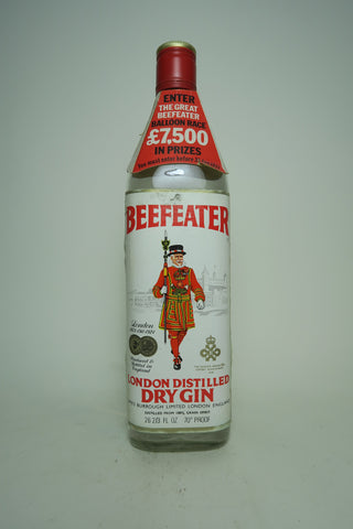 James Burrough's Beefeater London Dry Gin - c. 1976 (40%, 75cl)