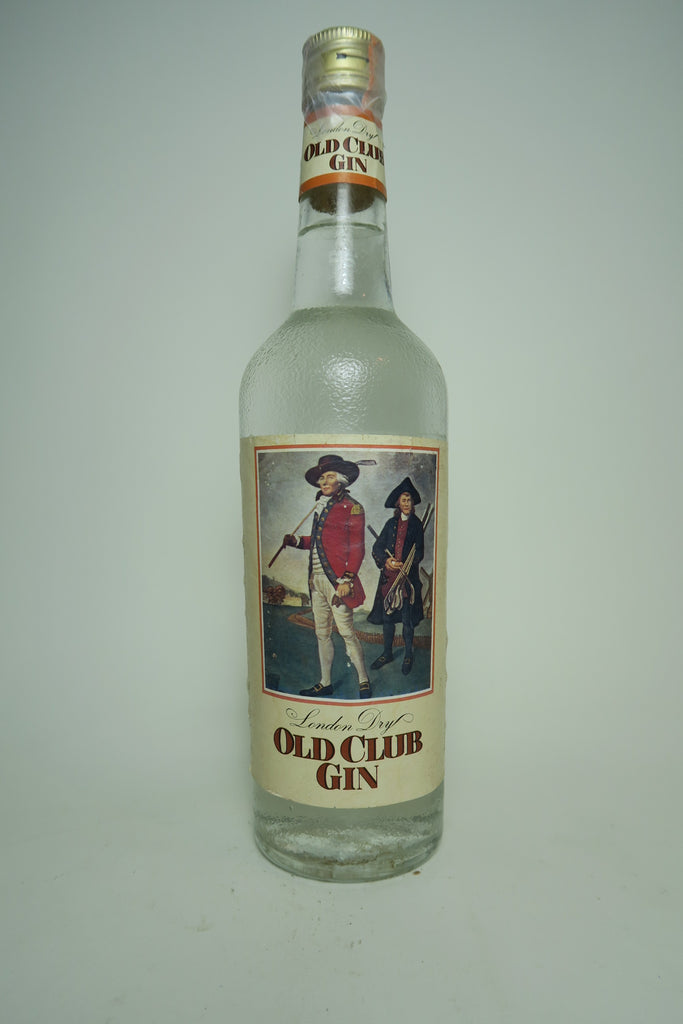 Old Club London Dry Gin - 1960s (ABV Not Stated, 75cl)