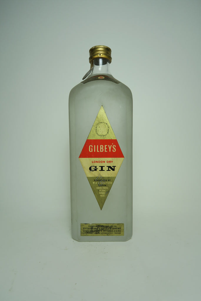 Gilbey's London Dry Gin - 1949-59 (46.2%, 100cl)