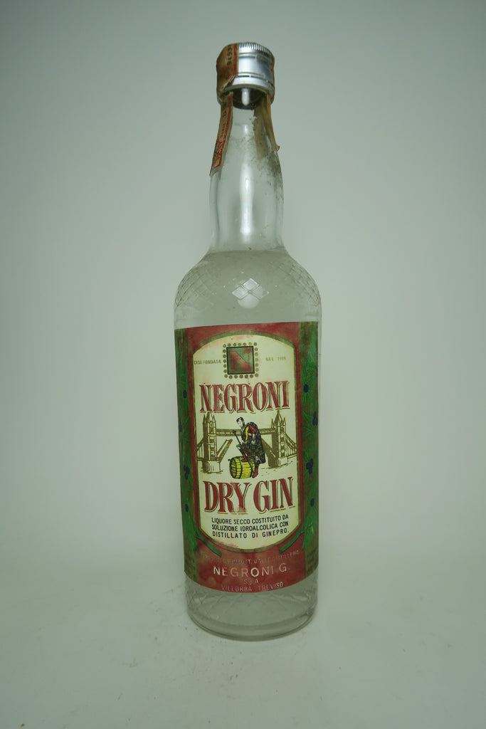 Negroni Dry Gin - 1970s (40%, 75cl)