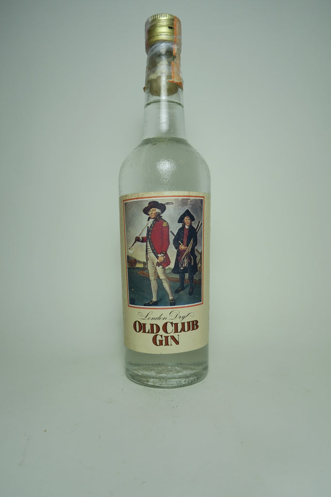 Old Club London Dry Gin - 1960s (ABV Not Stated, 75cl)