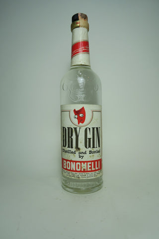 Bonomelli Dry Gin - 1970s (41%, 75cl)
