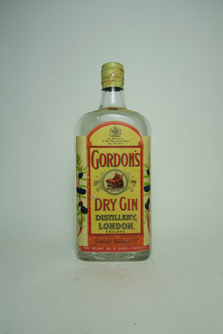 Gordon's London Dry Gin (Export) - 1950s (40%, 75cl)
