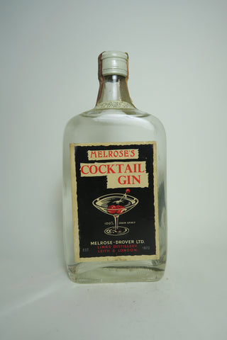 Melrose-Drover's Melrose's Cocktail Gin - 1950s (43%, 75cl)