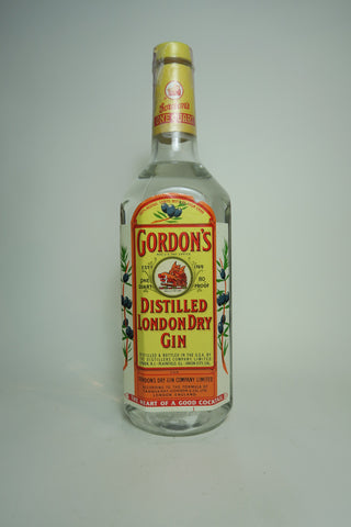 Gordon's Distilled London Dry Gin - Bottled 1976 (40%, 94.6cl)