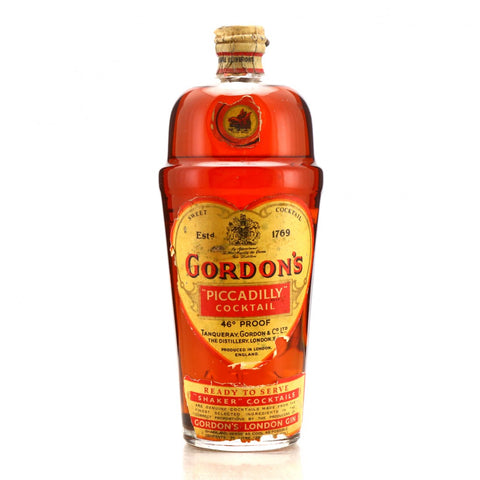 Gordon's Piccadilly Shaker Cocktail - 1950s (26%, 75cl)
