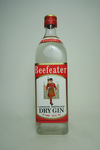 James Burrough's Beefeater London Extra Dry Gin - 1970s (40%, 75cl)