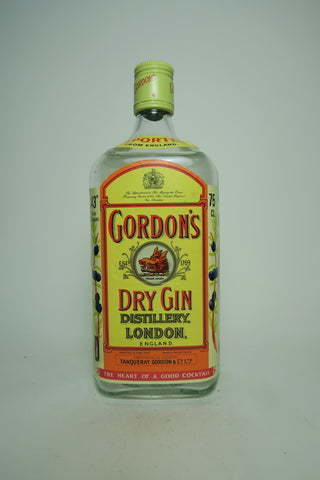 Gordon's London Dry Gin (Export) - 1970s (ABV Not Stated, 75cl)