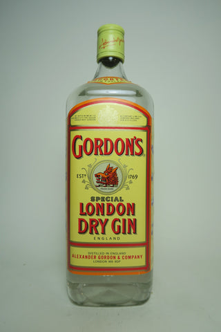 Gordon's London Dry Gin (Export) - 1990s (43%, 100cl)