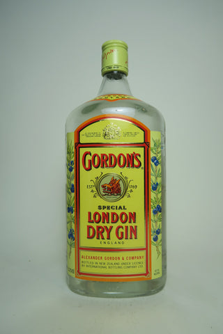 Gordon's London Dry Gin (Export) - 1990s (47%, 112.5cl)