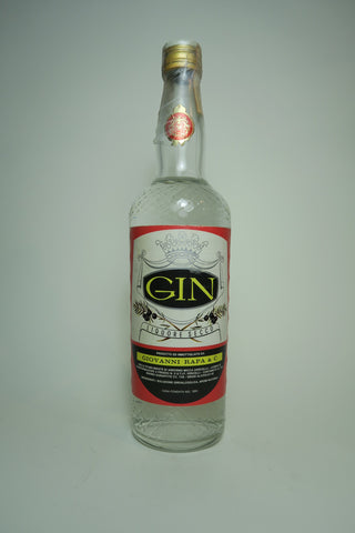 Giovanni Rapa Dry Gin - 1970s (40%, 75cl)