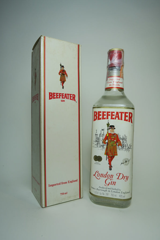 James Burrough's Beefeater London Dry Gin - 1980s (40%, 75cl)