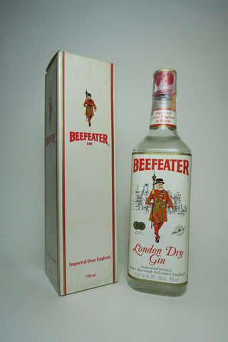 James Burrough's Beefeater London Dry Gin - 1980s (40%, 75cl)