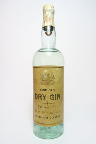 Richard Wilson’s Fine Old Dry Gin - 1920-30s (ABV Not Stated, 75cl)