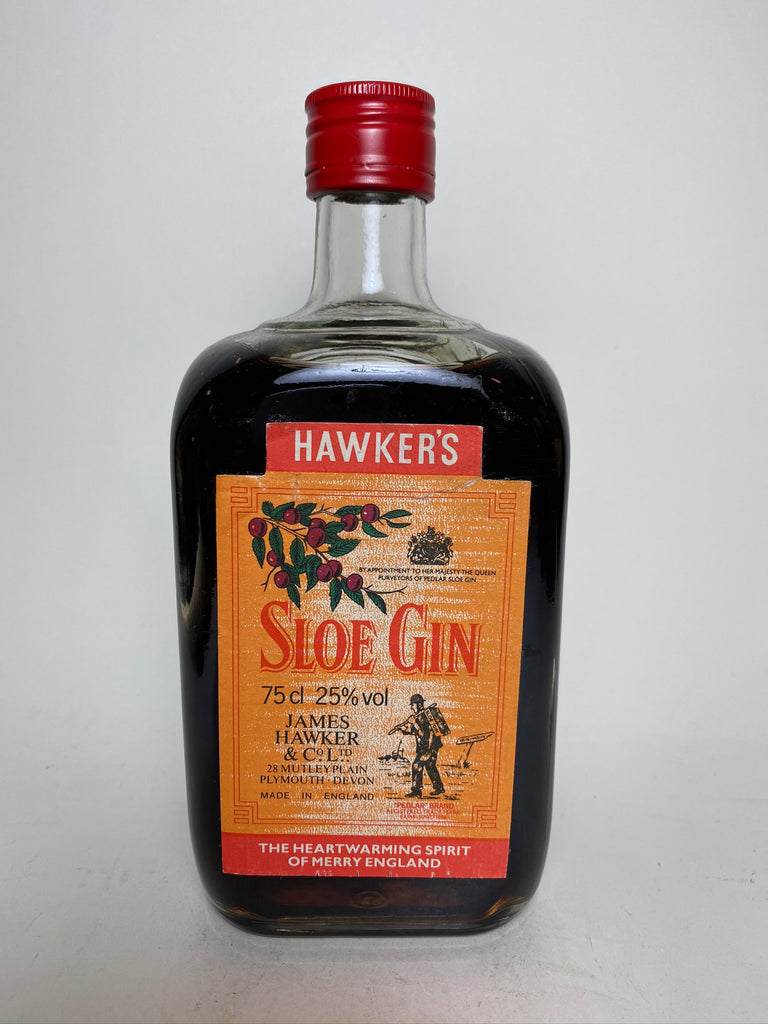 James Hawker's Plymouth Sloe Gin - 1980s (25%, 75cl)