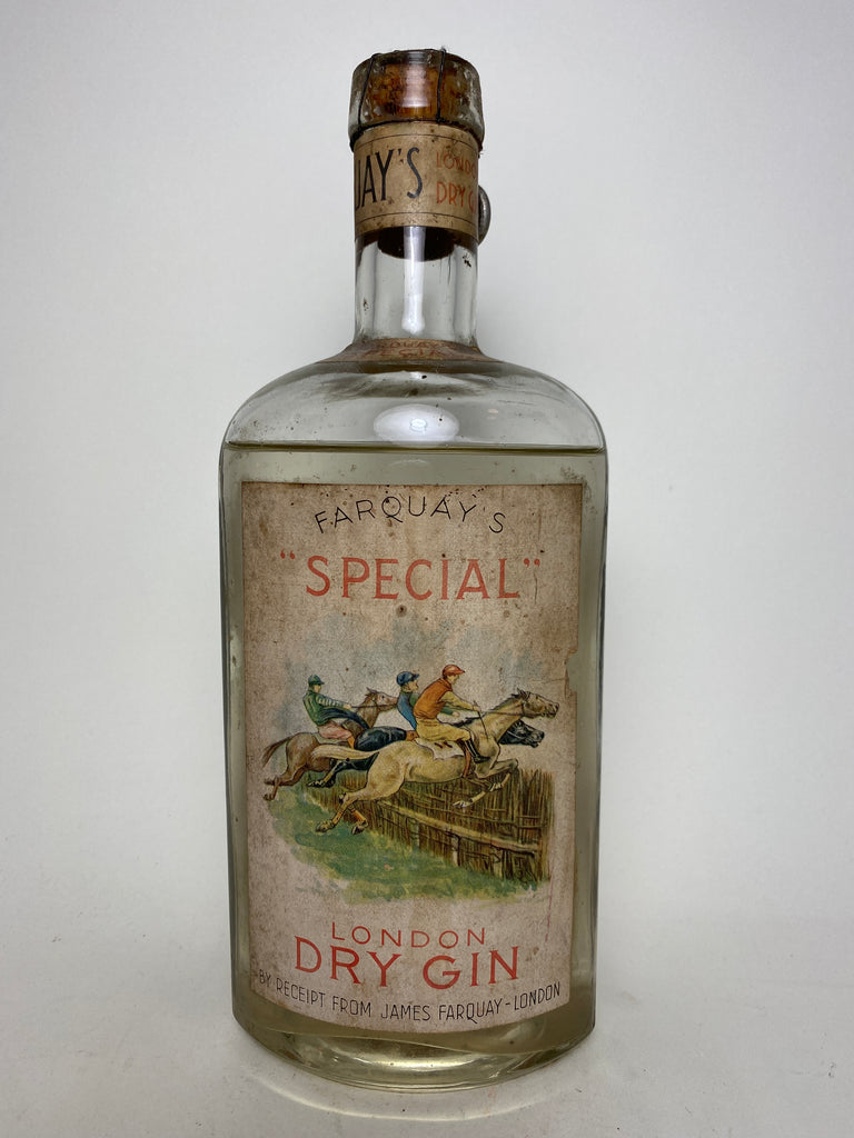 James Farquay's Special London Dry Gin - 1933-44 (43%, 75cl)