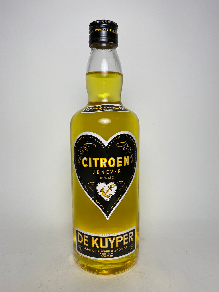 John de Kuyper Citroen Jenever - 1970s (30%, 50cl)