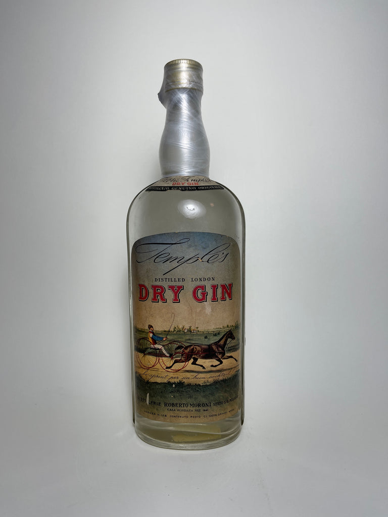 Roberto Moroni Flora Temple's Distilled London Dry Gin - 1949-59 (45%, 100cl)