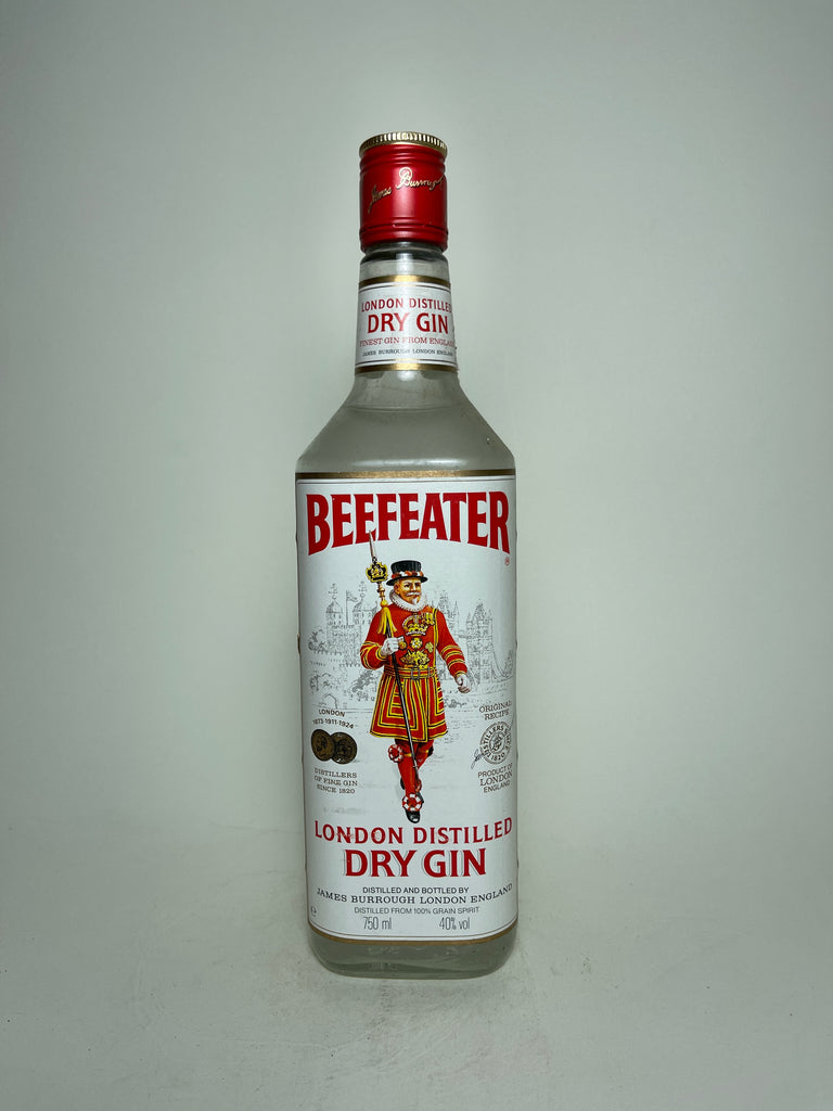 James Burrough\'s Beefeater London Dry Gin - c. 1985, (40%, 75cl) – Old  Spirits Company