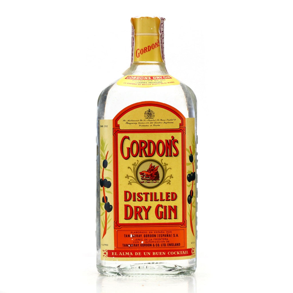 Gordon's London Dry Gin (Export) - 1970s (43%, 100cl)