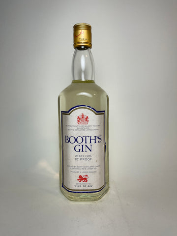 Booth's Gin - 1970s (40%, 75cl)