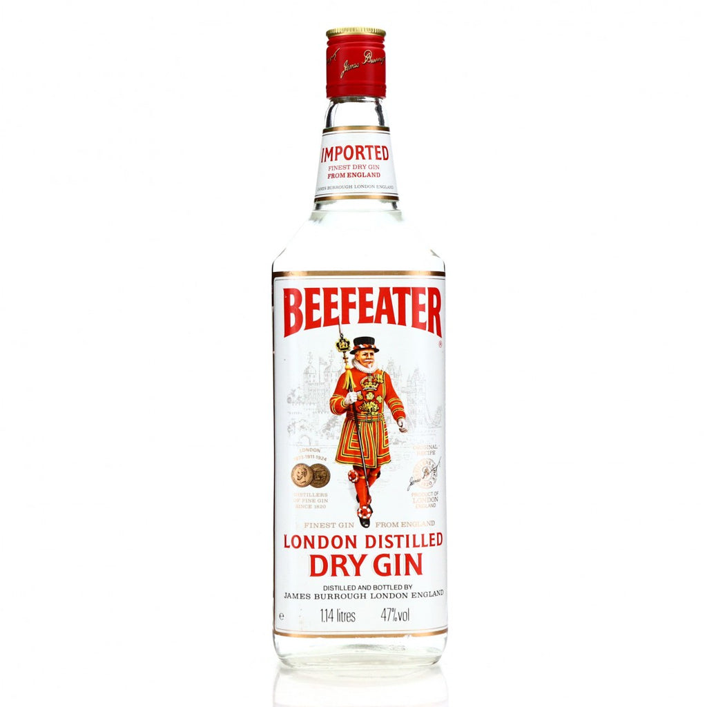 James Burrough's Beefeater London Dry Gin - 1980s (47%, 100cl)
