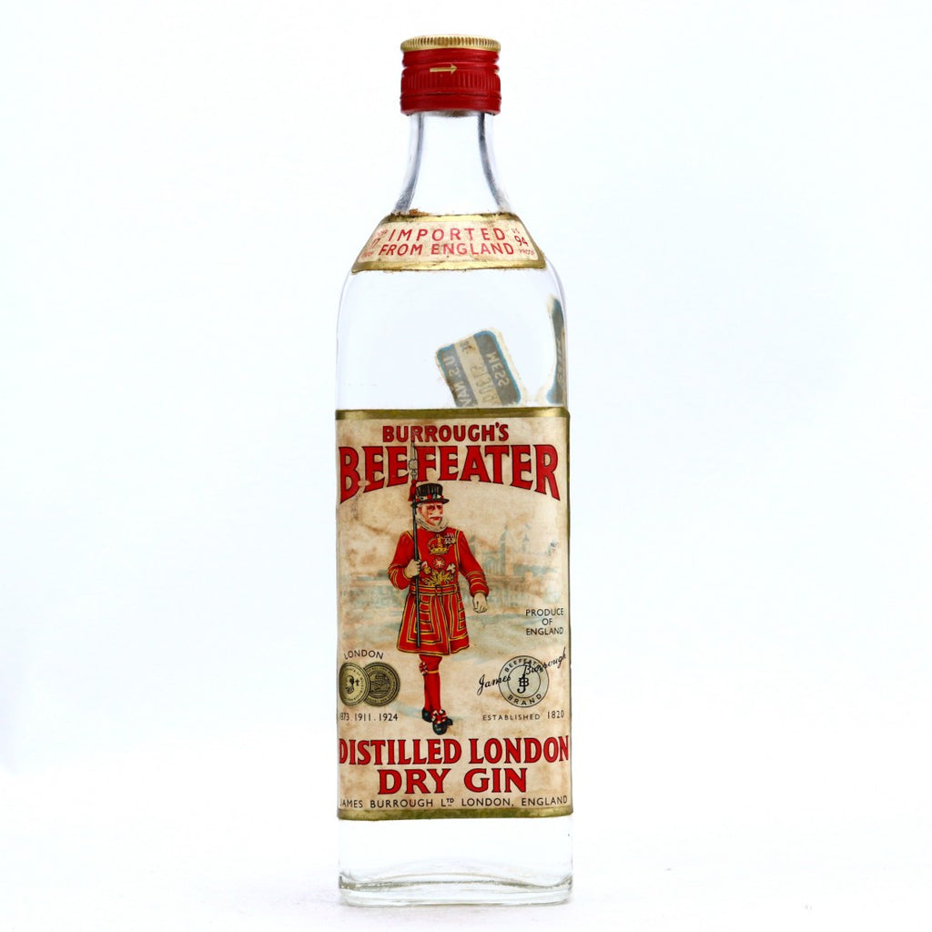 James Burrough's Beefeater London Distilled Dry Gin - 1960s (47%, 75.7cl)