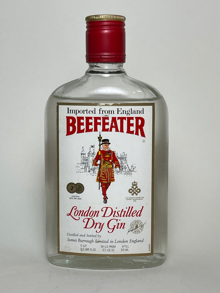 James Burrough's Beefeater London Dry Gin - c. 1976 (47%, 37.5cl)