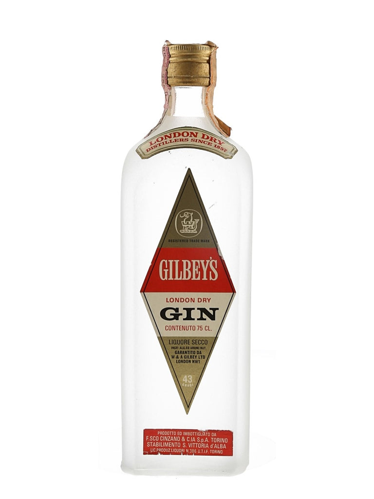 Gilbey's London Dry Gin - 1960s	(43%, 75cl)