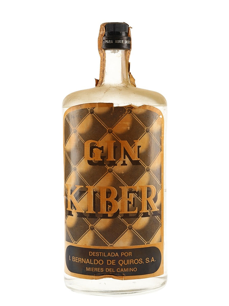 I. Bernaldo de Quiros Gin Kiber - 1960s (ABV Not Stated, 100cl)