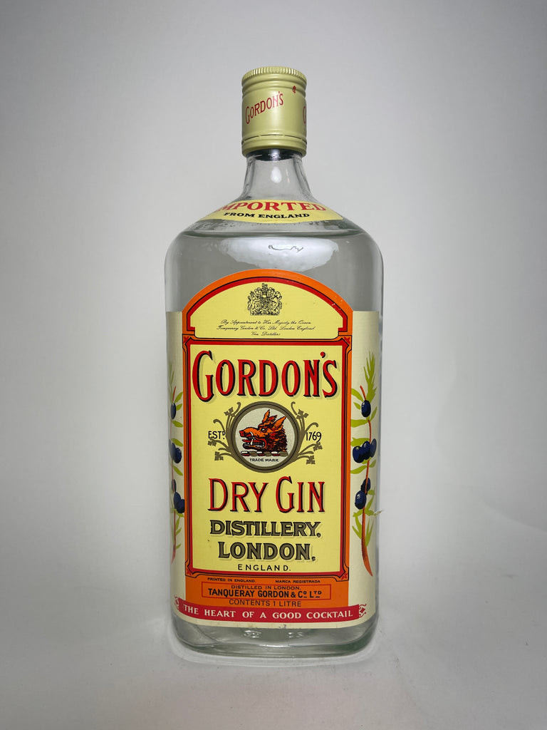 Gordon's Special London Dry Gin - 1970s (ABV Not Stated, 100cl)