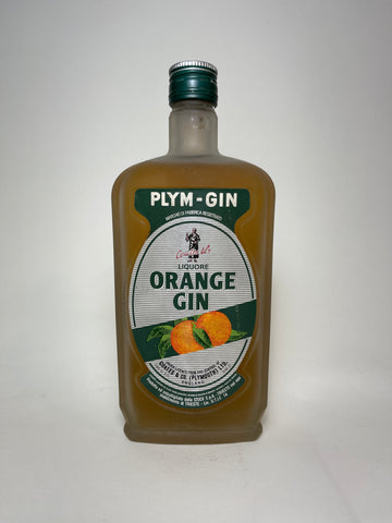Coates & Co.'s Plym-Gin Orange Gin - 1970s (32%, 75cl)