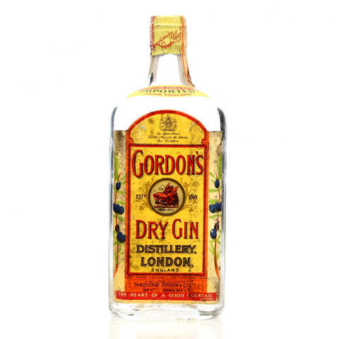 Gordon's London Dry Gin (Export) - 1950s (47%, 75cl)