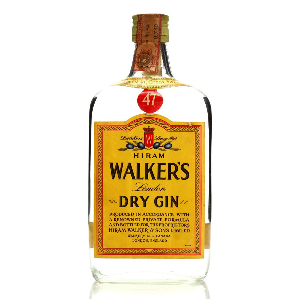 Hiram Walker’s London Dry Gin - 1970s (47%, 75cl)