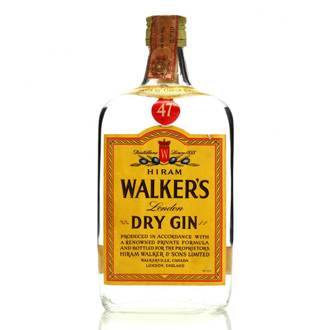 Hiram Walker’s London Dry Gin - 1970s (47%, 75cl)