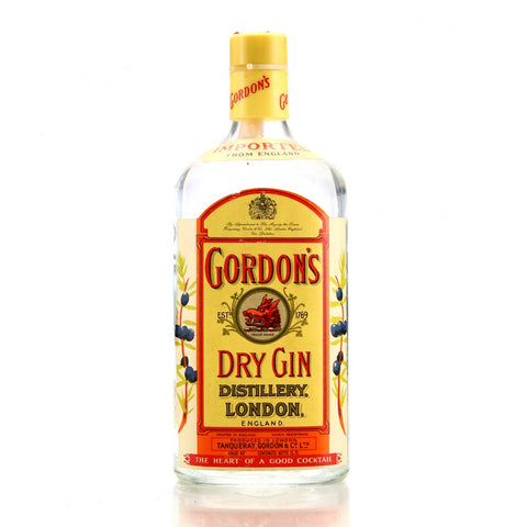 Gordon's London Dry Gin (Export) - 1970s (40%, 75cl)