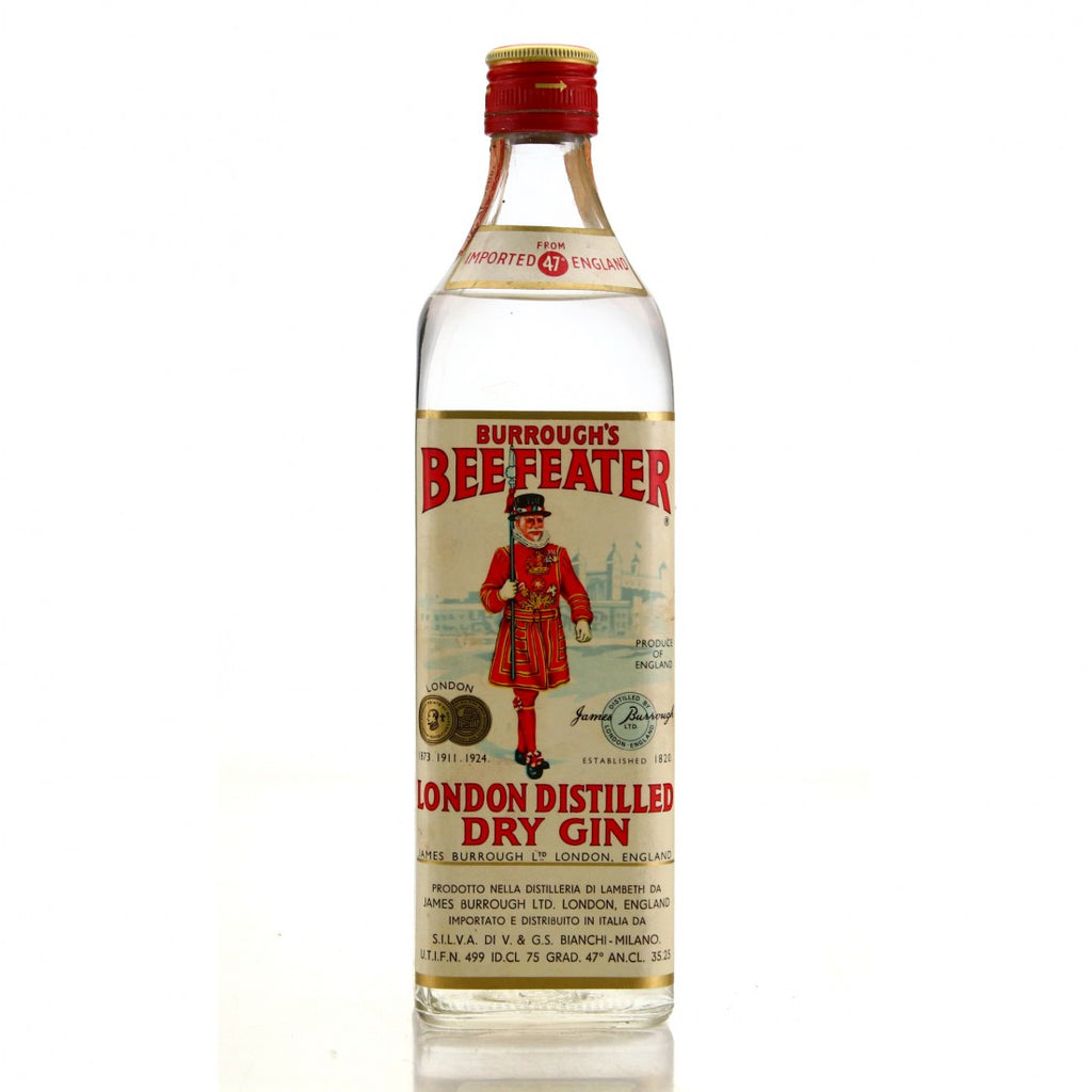 James Burrough's Beefeater London Dry Gin - early 1960s (47%, 75cl)