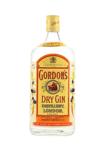 Gordon's London Dry Gin (Export) - 1970s (47.3%, 100cl)