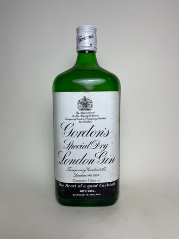 Gordon's Special Dry London Gin - 1980s (40%, 100cl)