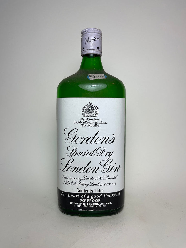 Gordon's Special Dry London Gin - 1970s (40%, 100cl)