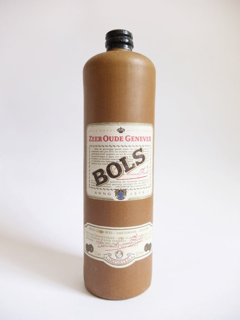 Bols Zeer Oude Genever - Late 1980s (37.5%, 100cl)