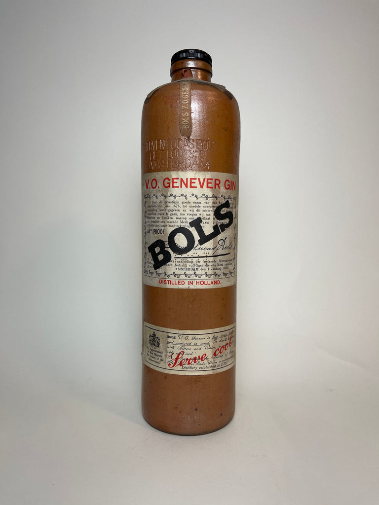 Bols V.O. Genever - 1960s (37.7%, 75cl)