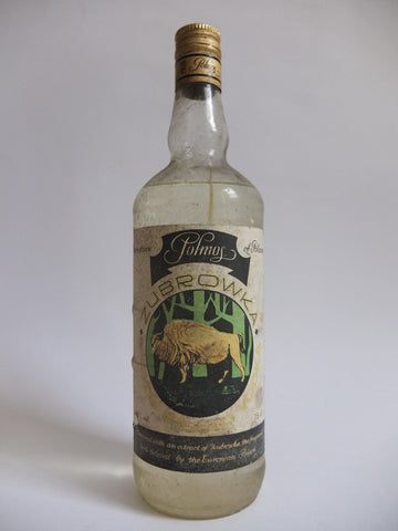 Polmos Zubrówka Bison Grass Vodka - 1970s (40%, 75cl)