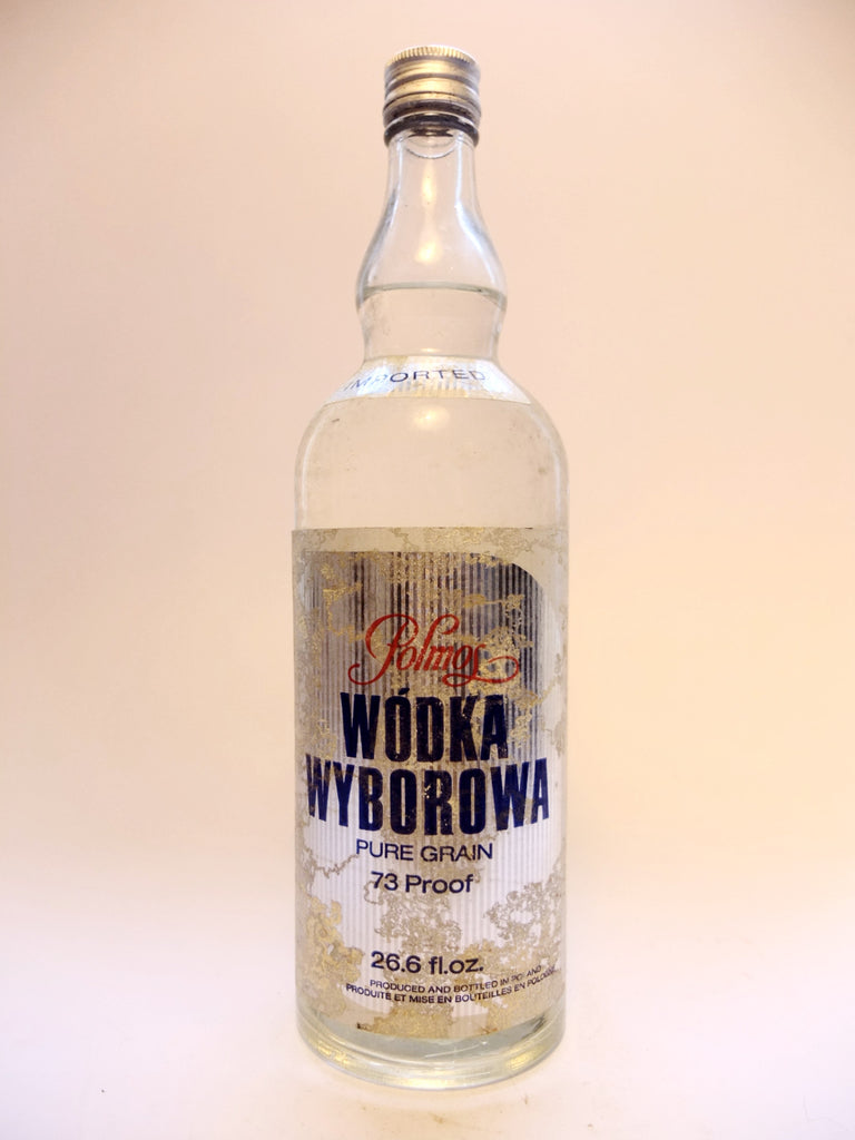Polmos Wódka Wyborowa - 1960s (41.7%, 75.7cl)