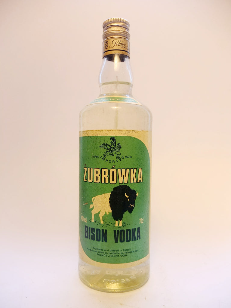 Polmos Zubrowka Bison Vodka - 1990s (40%, 70cl)