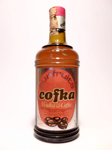 Sunfruits' Cofka Coffee Vodka - 1970s (38%, 70cl)