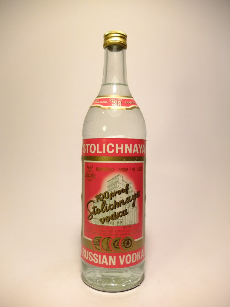 Stoclichnaya Vodka - Late 1970s/Early 1980s (50%, 75cl)