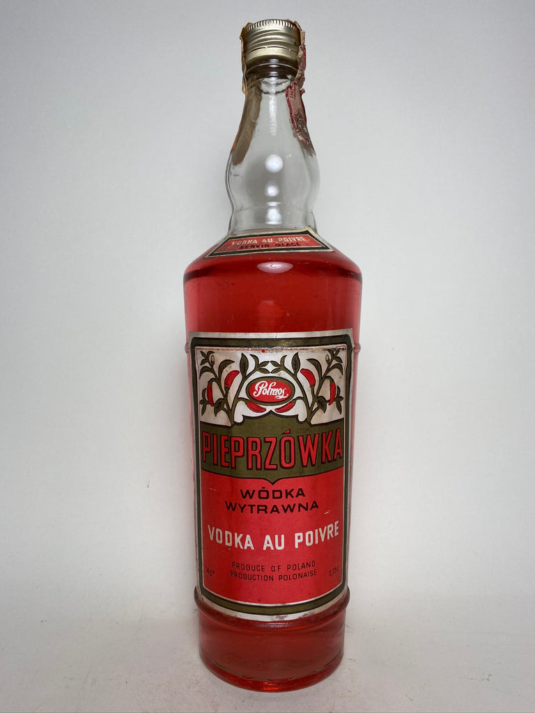 Polmos Pieprzowka Pepper Vodka - 1960s (45%, 75cl)