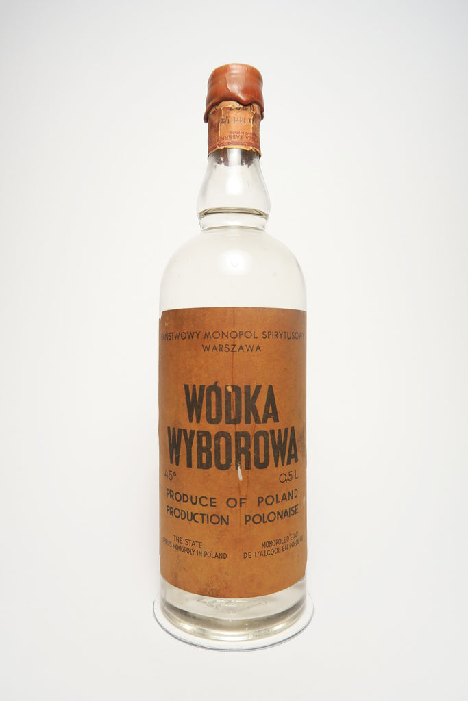 Panstwowy Monopol Spirytusowy Wódka Wyborowa - 1960s (45%, 50cl)